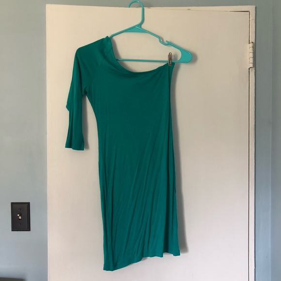 ✨$10/$25✨Topshop Asymmetrical Viscose Dress - Picture 2 of 5